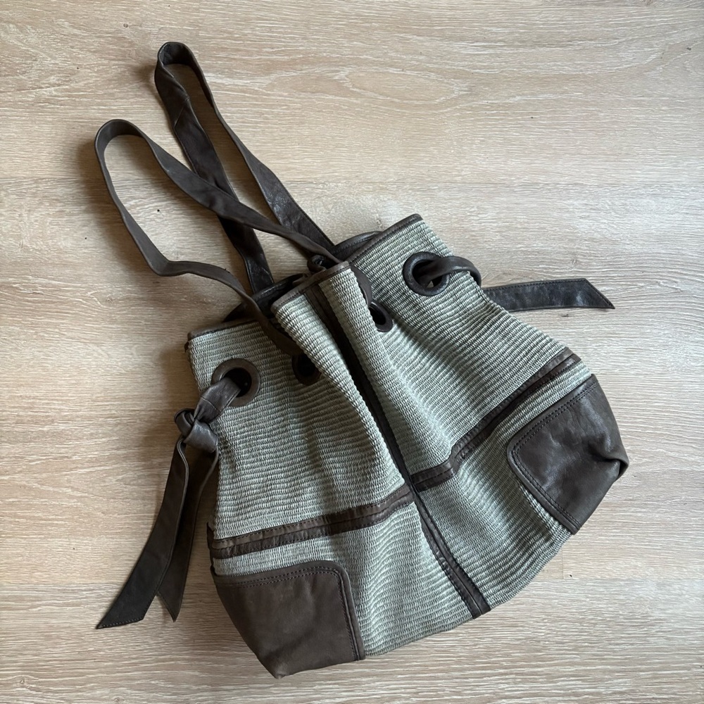 KOOBA Woven Oversized Slouch Shoulder Bag - Picture 7 of 11
